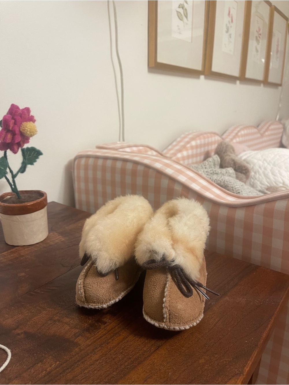 Toddler Minnetonka Sheepskin Moccasin Boots